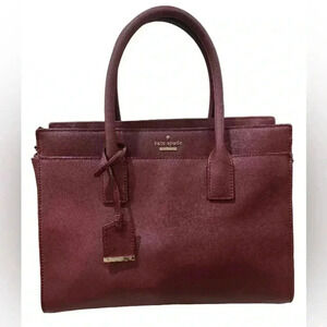 Kate Spade Burgundy Camron Street Candace 2way Purse